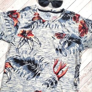 Craft & Flow Voyage T-shirt | tropical print | boys 14-16
